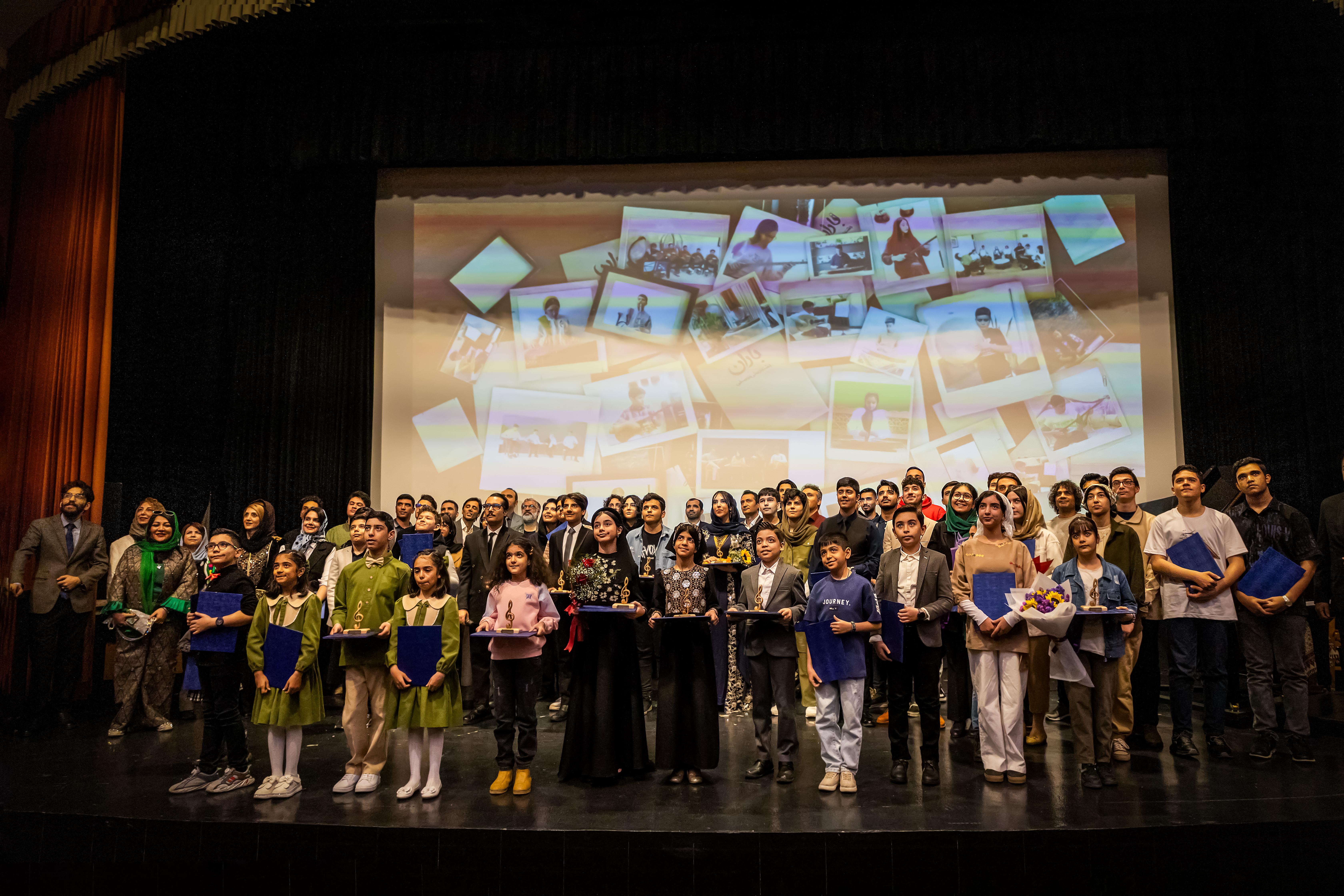 آیین اختتامیه جشنواره ملی موسیقی باران