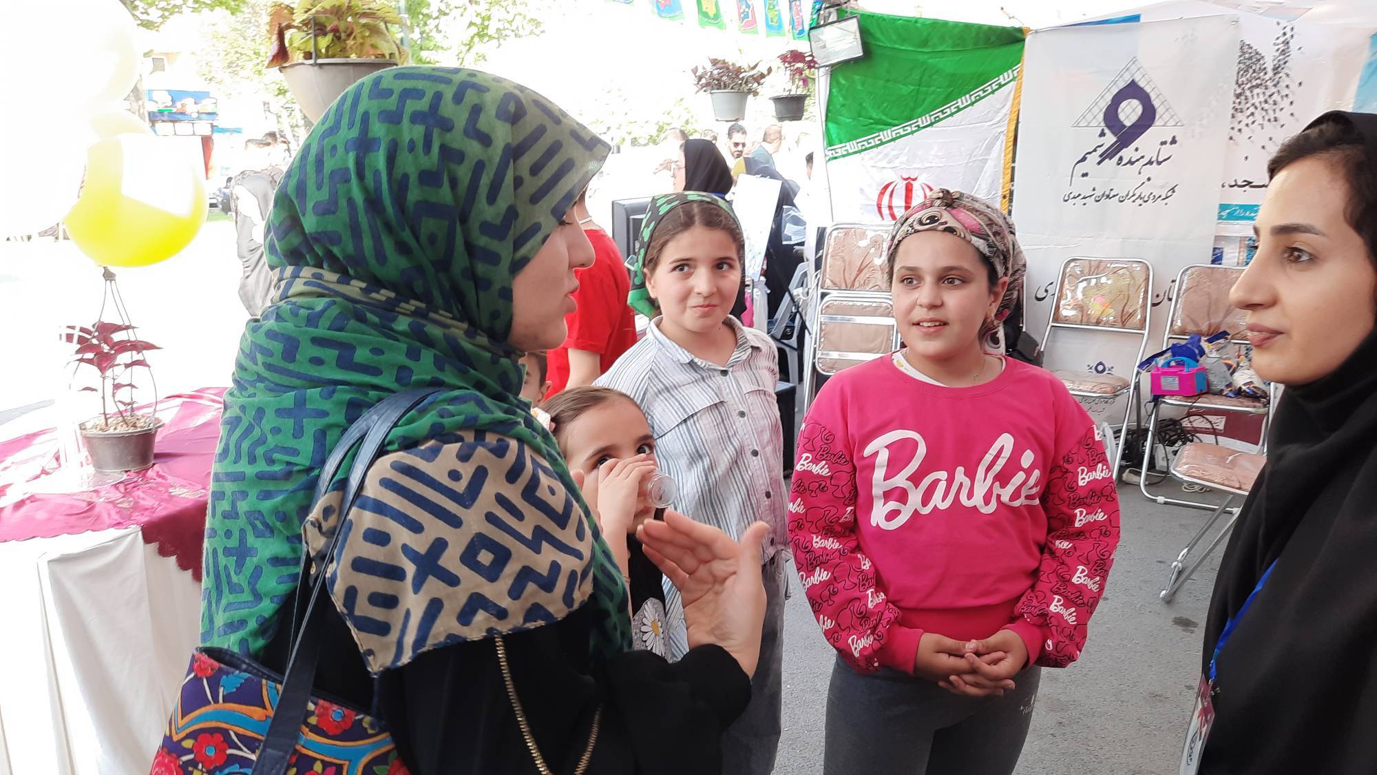 همه باهم نه به اعتیاد/ شبکه مردمی شمیم در مهمانی کیلومتری عید غدیر