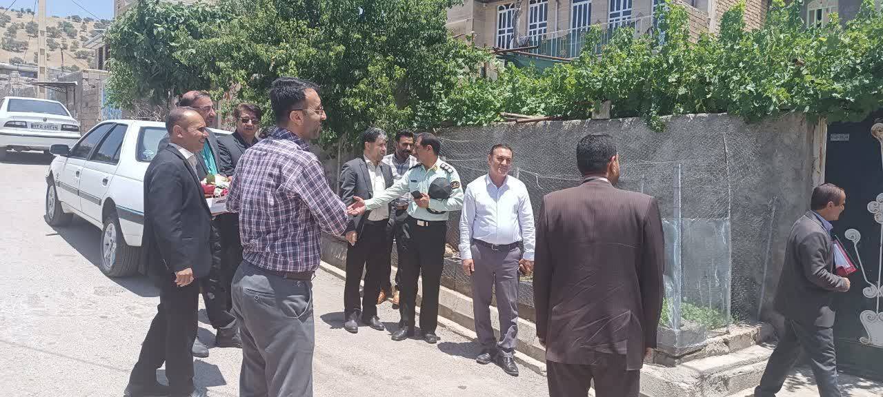 دیدار با خانواده شهدای مدافعان جان