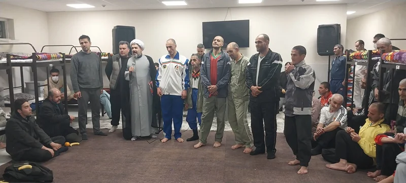 برگزاری جشن میلاد در مرکز ماده ۱۶ زنجان