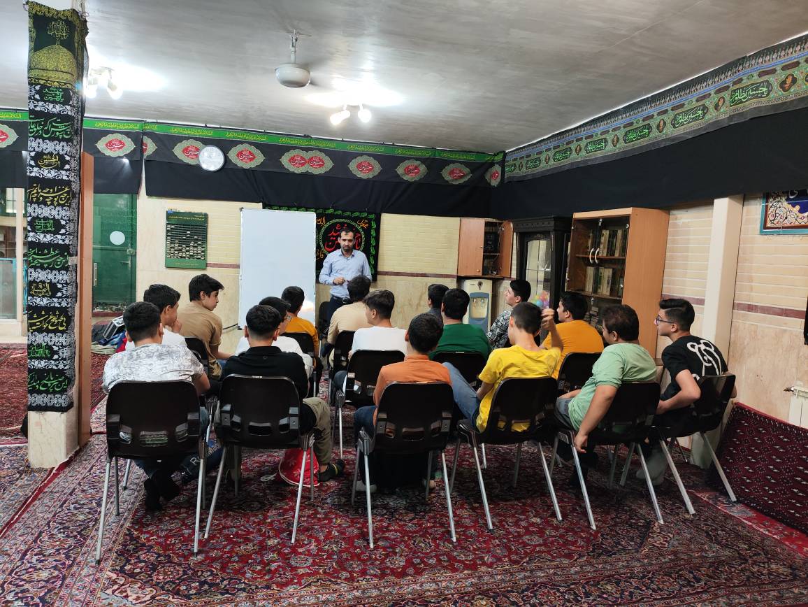 کارگاه آموزشی پیشگیری از اعتیاد به مواد مخدر در مسجد
