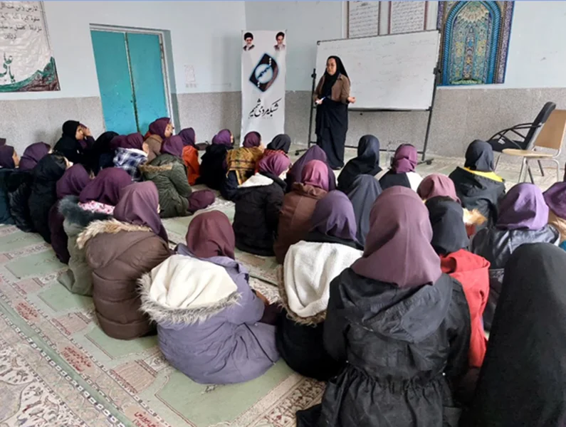گزارش برگزاری کارگاه آموزشی مقابله با اعتیاد در مدرسه
